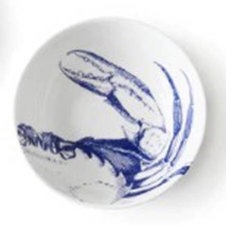 Crabs & Nets Blue Individual Dip Dish