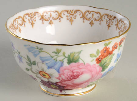 England's Bouquet (Smooth) Open Sugar Bowl