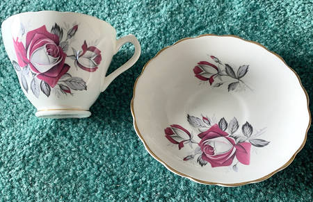 5-1500 Footed Cup & Saucer Set