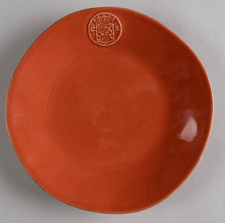 Forum Paprika (Coral) Salad Plate