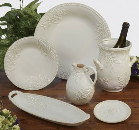 Bianca Ivory 15" Bread Tray