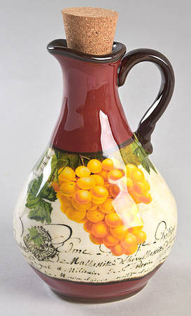 Botanical Fruit Oil Jar & Cork Stopper
