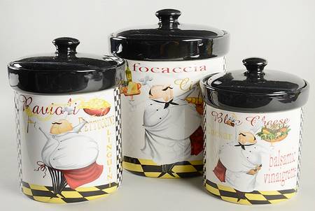 Chef's Special (3 Piece) Canister Set (Box Set)