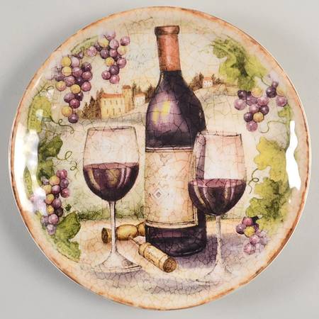 Sanctuary Wine Salad/Dessert Plate