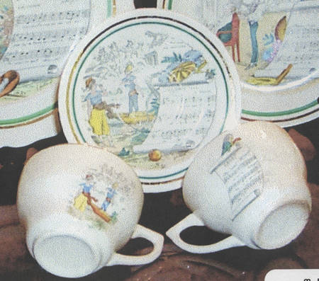 CAN294 Flat Cup & Saucer Set