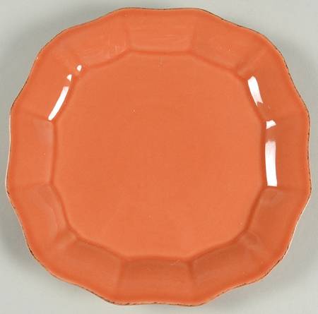 CFB9 Orange Salad Plate