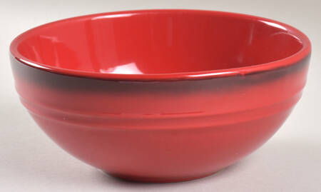 Stoneware Red Soup/Cereal Bowl