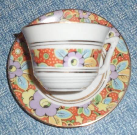 CZE307 Flat Cup & Saucer Set