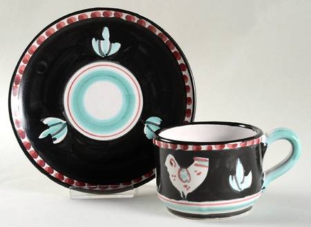 C802 Flat Cup & Saucer Set