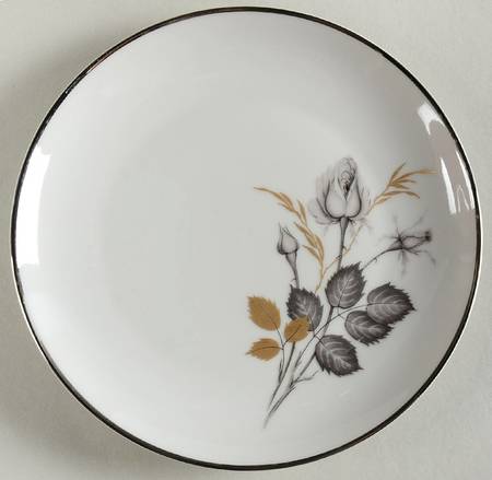 Mystic Rose (Coupe) Bread & Butter Plate by Coreling