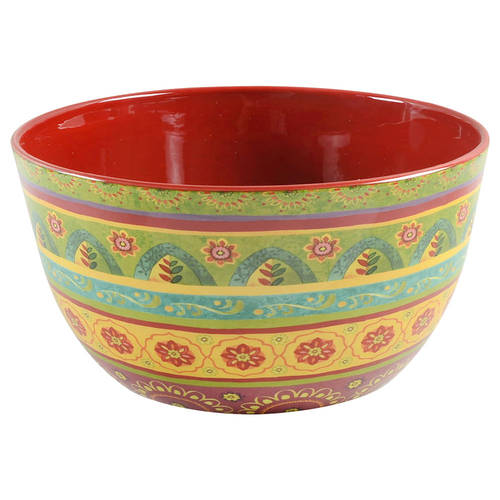 Tunisian Sunset 11" Round Serving Bowl