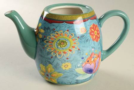Tunisian Sunset Teapot No Lid