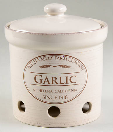 Fresh Valley Garlic Keeper & Lid