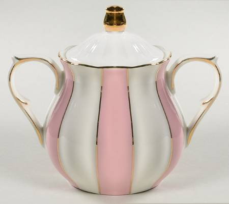 C6Y3 Pink Sugar Bowl & Lid
