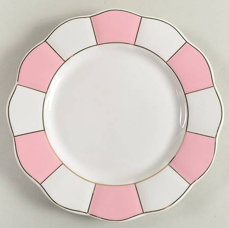 C6Y3 Pink Salad Plate