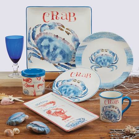 Beach House Kitchen Dinner Plate