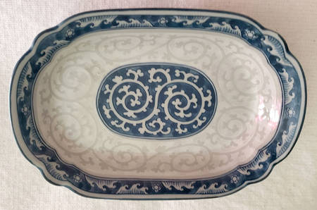 CI41 8" Oval Vegetable Bowl