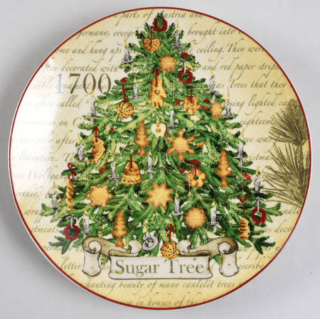Christmas Tradition Salad Plate