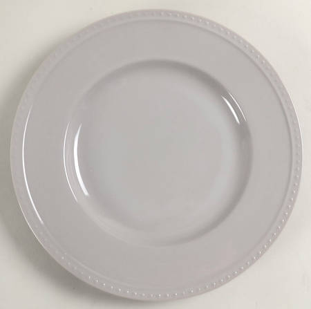Staccato Grey Salad Plate