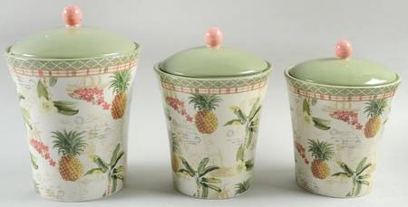 Floridian (3 Piece) Canister Set (Box Set)