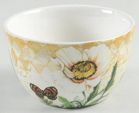 Poppy Garden Individual Ice Cream Dish