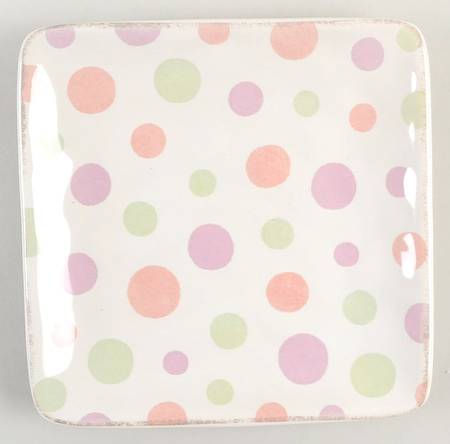 Bunny Patch Square Canape Plate