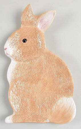 Bunny Patch Figural Open Candy Dish