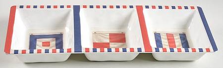 Nautique (Melamine) 3-Part Relish