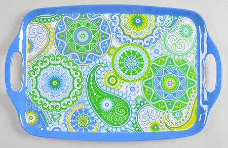 Boho (Melamine) 19" Handled Tray