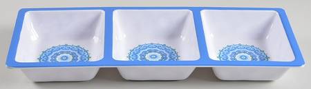 Boho (Melamine) 3-Part Relish