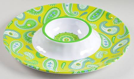 Boho (Melamine) 1 Piece Chip & Dip