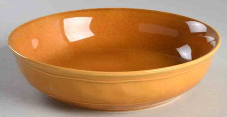 Orbit Harvest Gold 8" Soup/Pasta Bowl