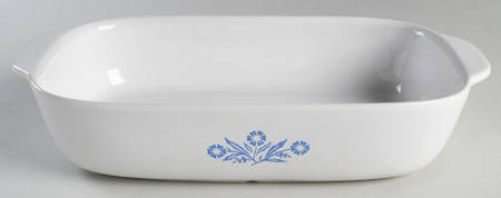 Cornflower 60th Anniversary 13"  Rectangular Baker
