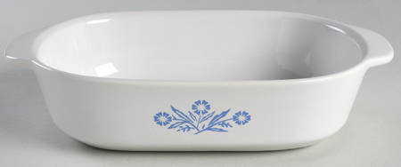 Cornflower 60th Anniversary 10" Rectangular Baker
