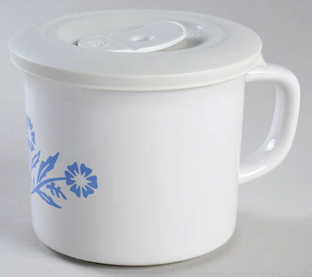Cornflower 60th Anniversary Mug & Vented Plastic Lid