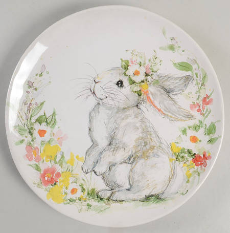 Sweet Bunny Dinner Plate