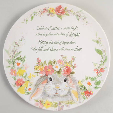 Sweet Bunny Pass Along Cookie Plate