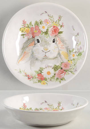 Sweet Bunny 9" Soup/Pasta Bowl