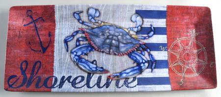 Maritime (Melamine) 19" Rectangular Serving Platter by Certified International