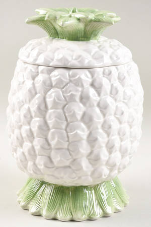 English Garden Cookie Jar & Lid