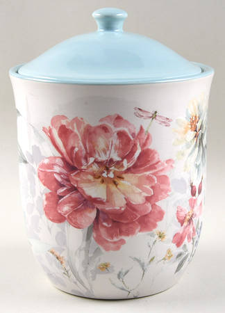 Spring Bouquet Large Canister & Lid