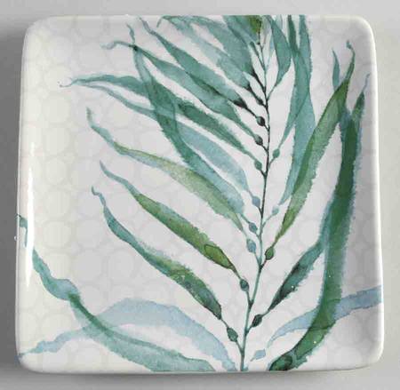 Mixed Greens Square Salad/Dessert Plate