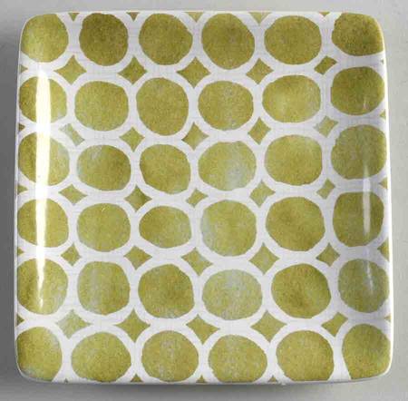 Mixed Greens Square Canape Plate