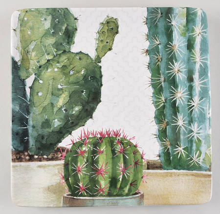 Mixed Greens 12" Square Serving Platter