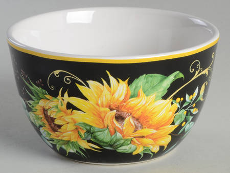 Sunflower Fields Individual Ice Cream Dish
