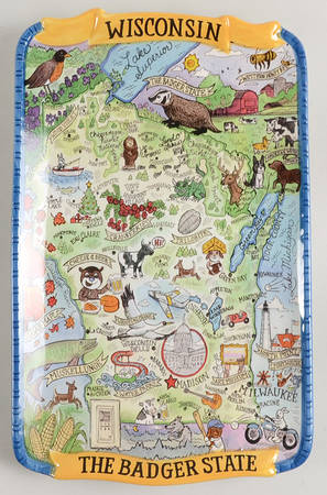 Adventure Destinations 13" Rectangular Serving Platter