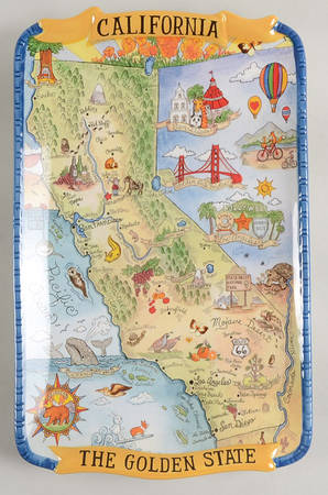 Adventure Destinations 13" Rectangular Serving Platter