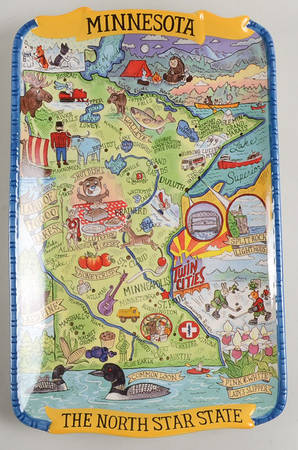 Adventure Destinations 13" Rectangular Serving Platter