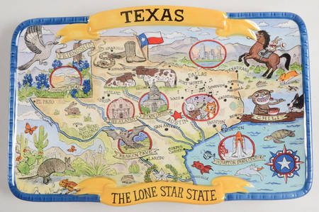 Adventure Destinations 12" Rectangular Serving Platter