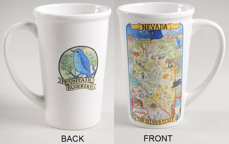 Adventure Destinations Latte Mug